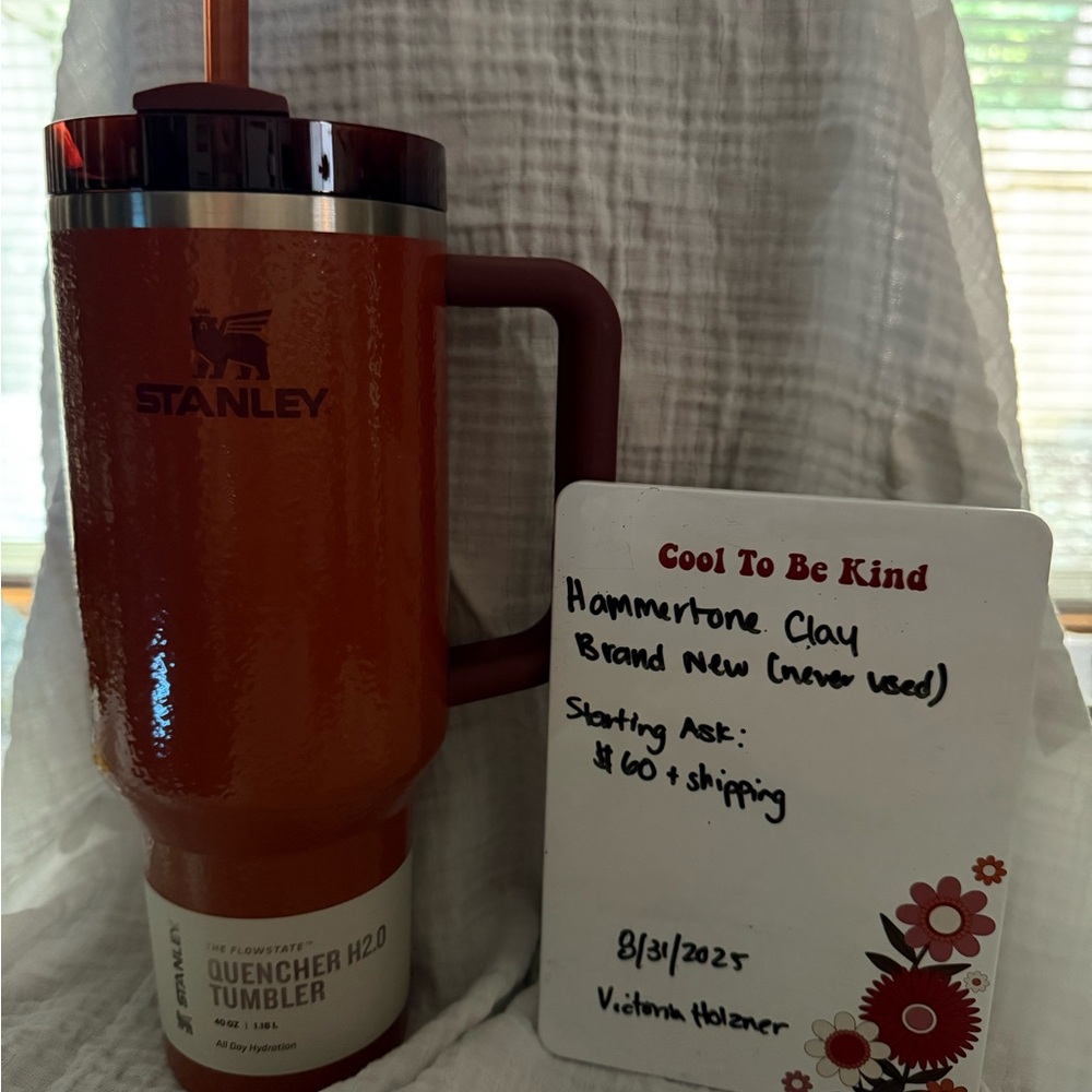 Stanley Quencher H2.0 Tumbler - Hammertone Clay